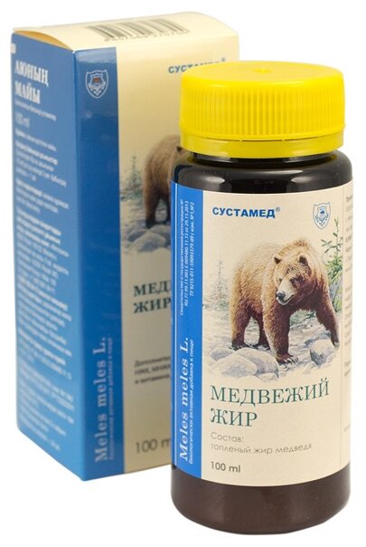 Сустамед Медвежий жир 100мл