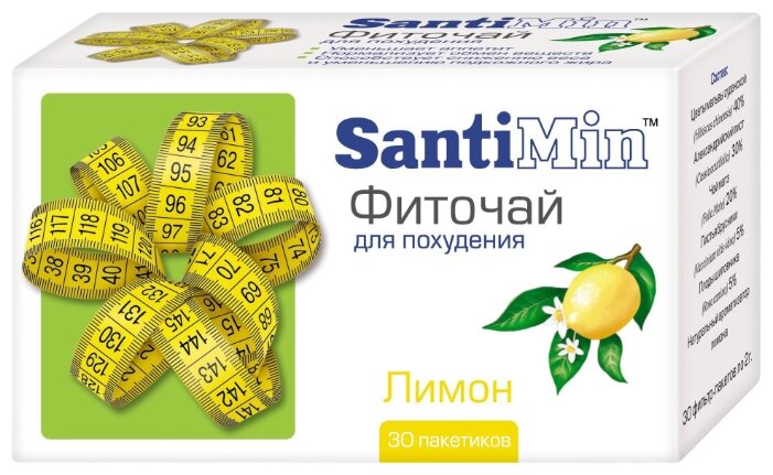 Чай Сантимин ф/п №30 лимон