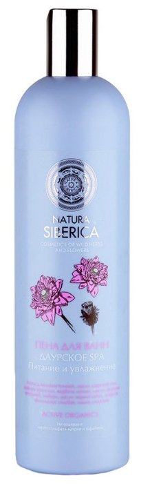 Натура Сиберика пена д/ванн даурское спа 600мл