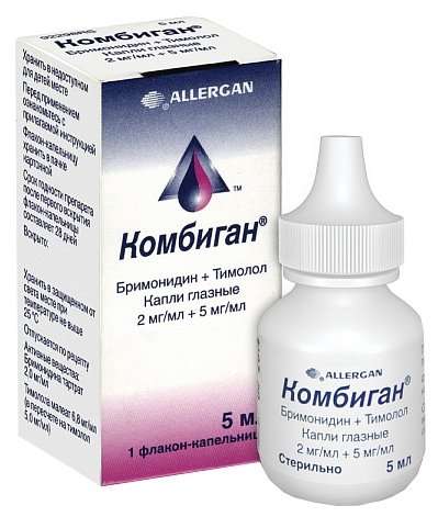 Комбиган, глаз. капли 5мл