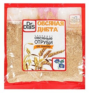Dr DiaS Отруби сибирские овсяные 200г