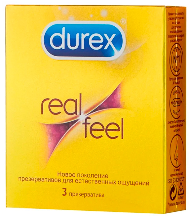 Пр-в Durex Real Feel №3