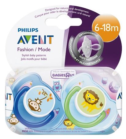 Авент соска-пустышка 6-18мес д/мал SCF 172/14