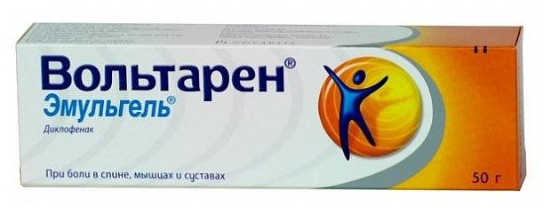 Вольтарен, эмульгель 2% 50г