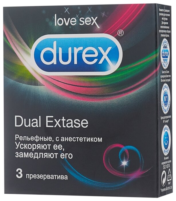 Пр-в Durex Dual Exstase №3