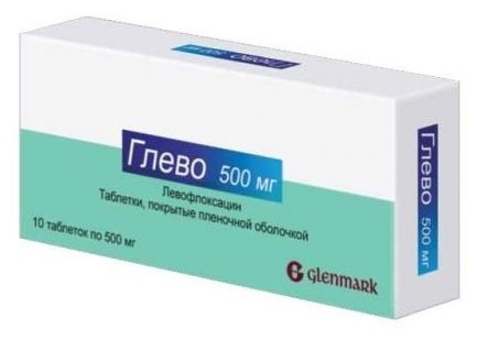 Глево, тбл п/о 500мг №10