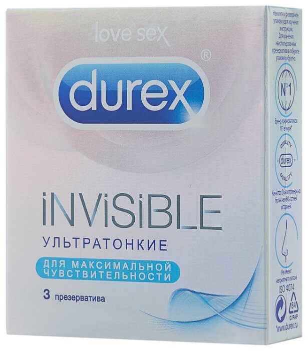 Пр-в Durex Invisible №3