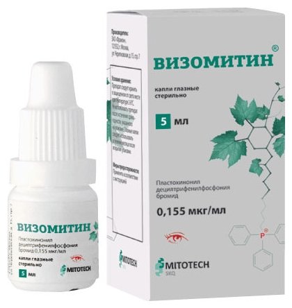 Визомитин, глаз. капли 0,155мкг/мл 5мл