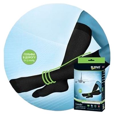 Гольфы ,1 класс компрессии PRO , арт. JW-112 4/L Nero