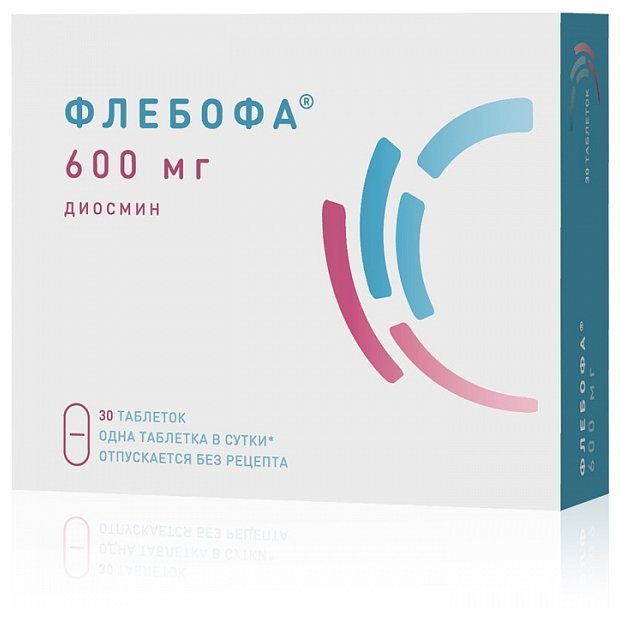 Флебофа, тбл п/о 600мг №30