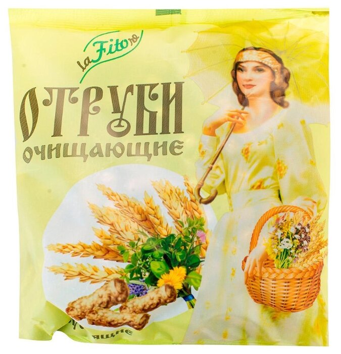 LaFITOre Отруби хрустящие Очищающие 100 гр