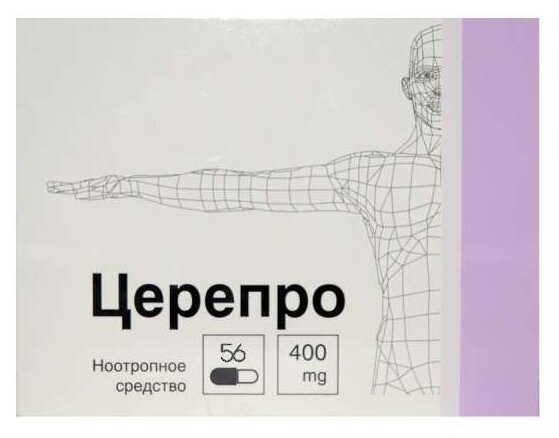 Церепро, капс 400мг №56