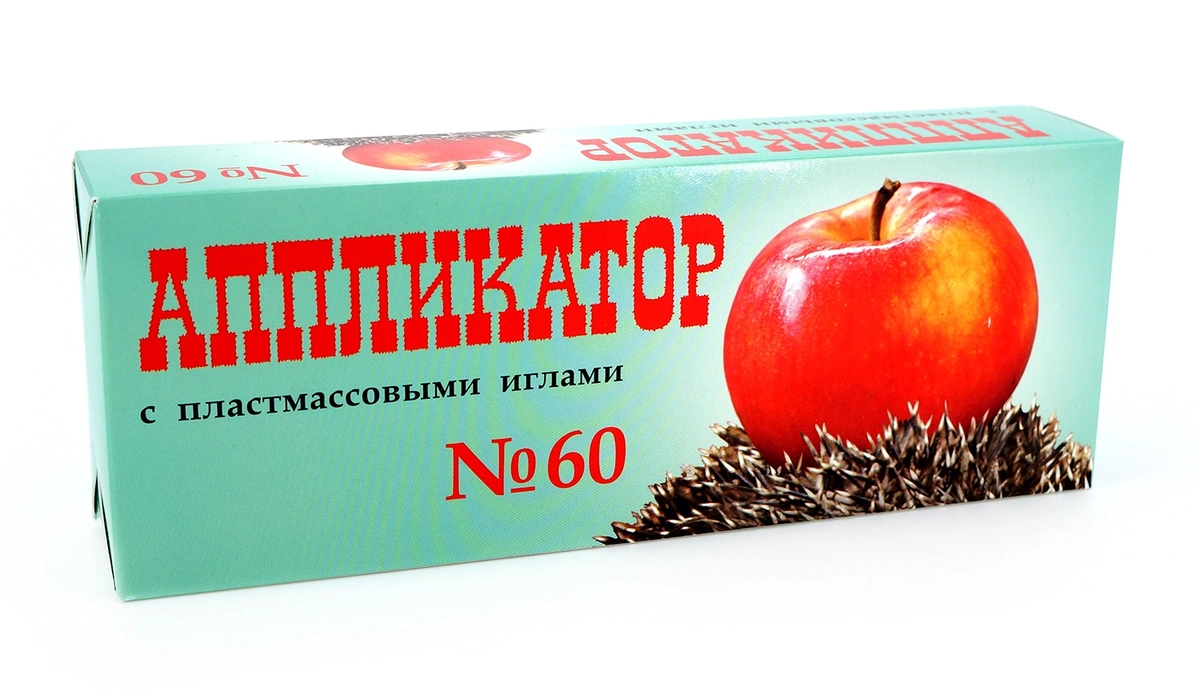 Аппликатор с пластмассовыми иглами №60