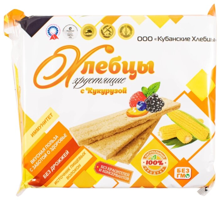 Хлебцы Кубанские в ассортименте 100г