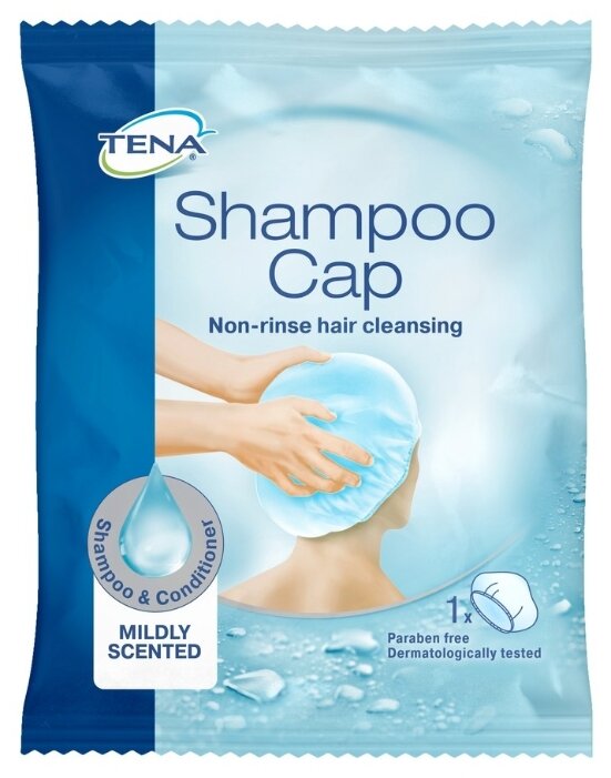 Тена шапочка для мытья головы