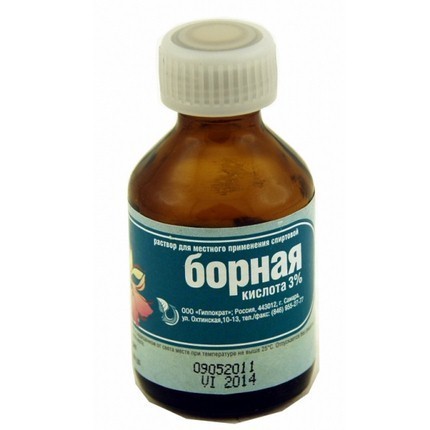 Борная кислота, фл 3% 25мл