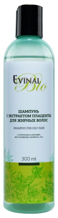 Эвиналь шампунь на плаценте д/жирн. волос фл 250мл