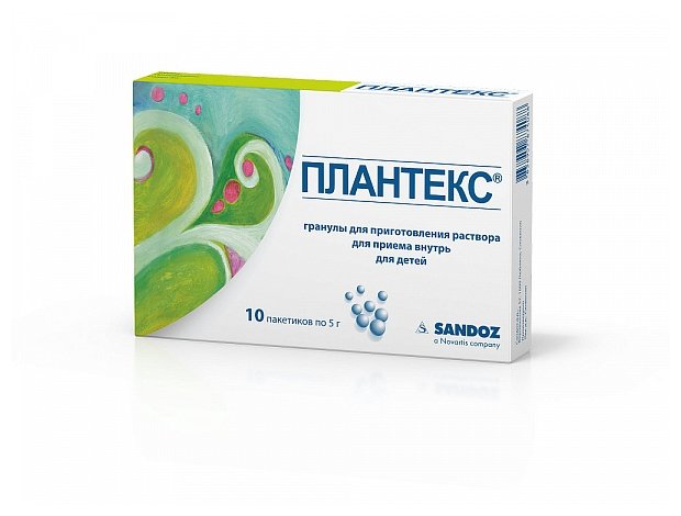 Плантекс, гран. д/пригот. сусп д/детей 5г №10