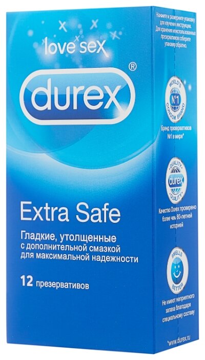 ��-� Durex Extra Safe  �12