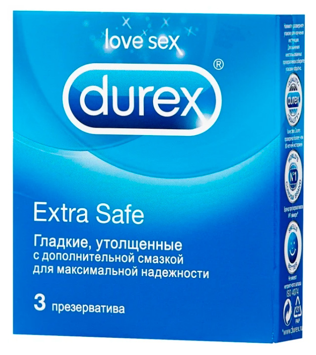 ��-� Durex Extra Safe  �3