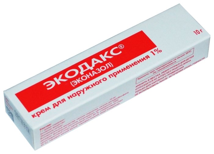 Экодакс, крем 1% 10г