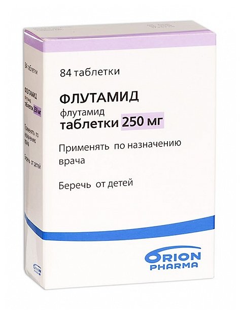 Флутамид, тбл 250мг №84