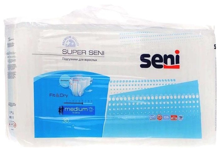 Подгузники Seni Super Medium №30 Белла