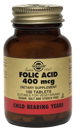 Солгар Фолиевая кислота тбл №100