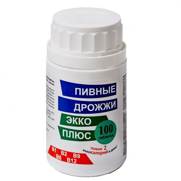 Дрожжи пивные, тбл №100