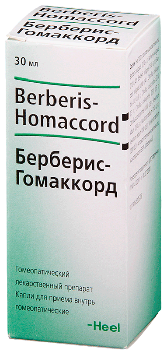 Берберис-Гомаккорд, капли 30мл