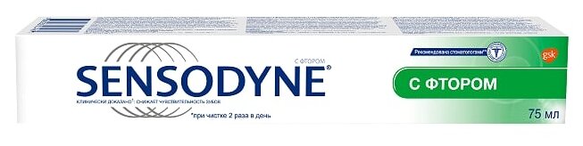 Сенсодин-F зубн/паста 75мл Фтор