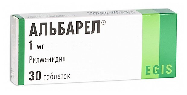 Альбарел, тбл 1мг №30