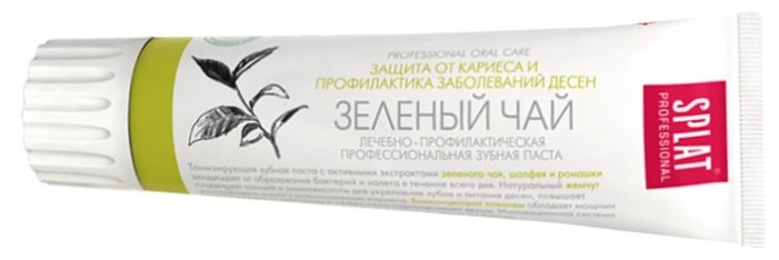 Сплат зубн/паста 100мл Professional зеленый чай