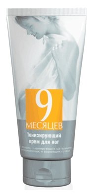 9 месяцев Крем д/ног тонизирующий 100мл