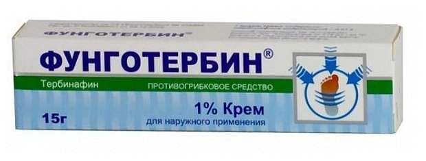 Фунготербин, крем 1% 15г