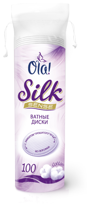 Ола SILK SENSE ватные диски, №100