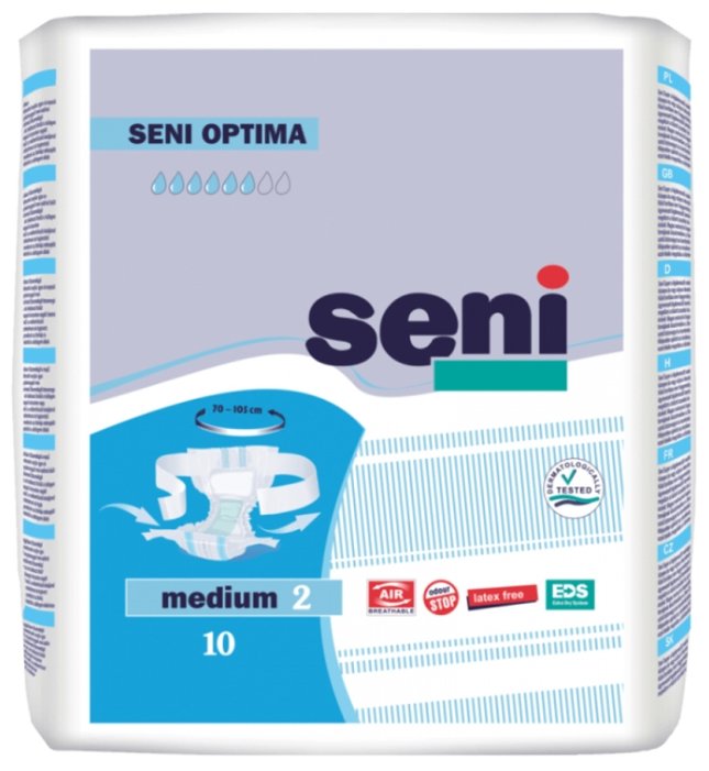 ���������� Seni Optima Large � ������ �10 �����