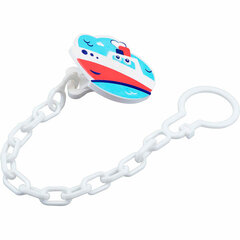 19587 Прищепка -Держатель для соски Кораблик Курносики