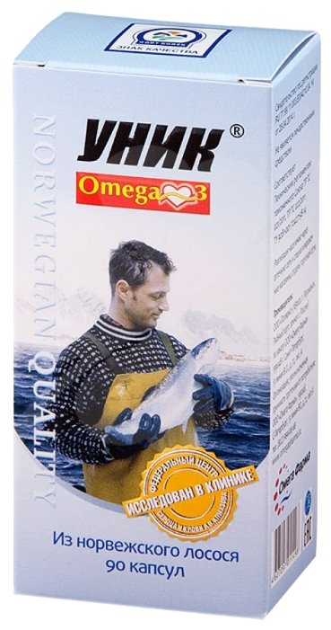 Омега-3 уник с коллаганом Q10, капс №60