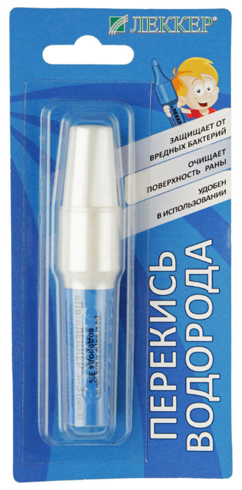 Леккер-Пв (перекись водорода 3%), маркер 3мл