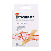 Пластырь Мультипласт эластичный №20