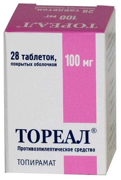 Тореал, тбл п/о 100мг №28